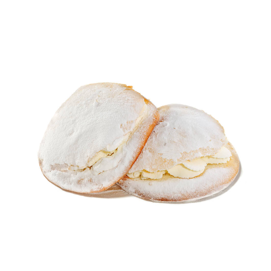 Gevulde eierkoek 2 stuks