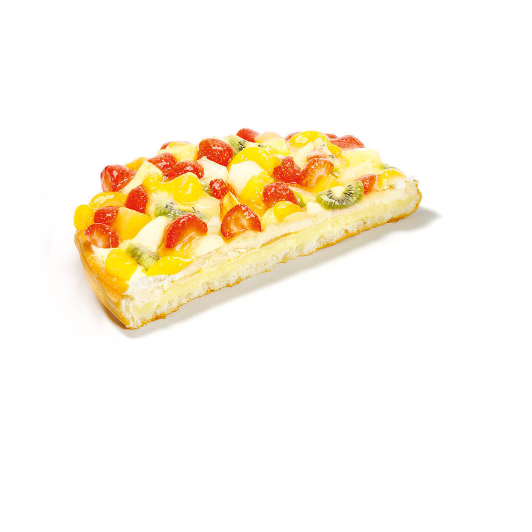 Halve Vruchtenvlaai zonder slagroom