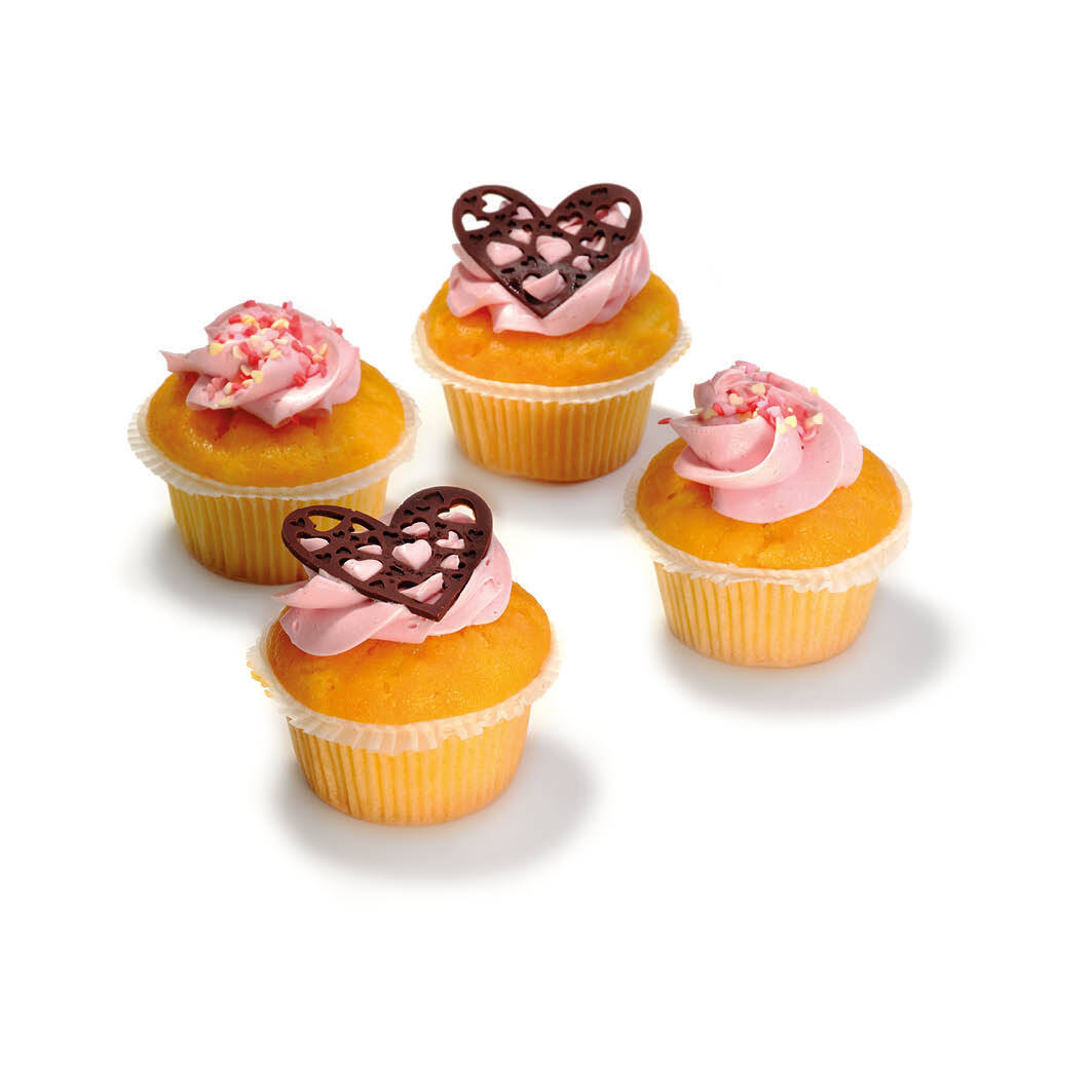 Moederdag Cupcake 4 stuks