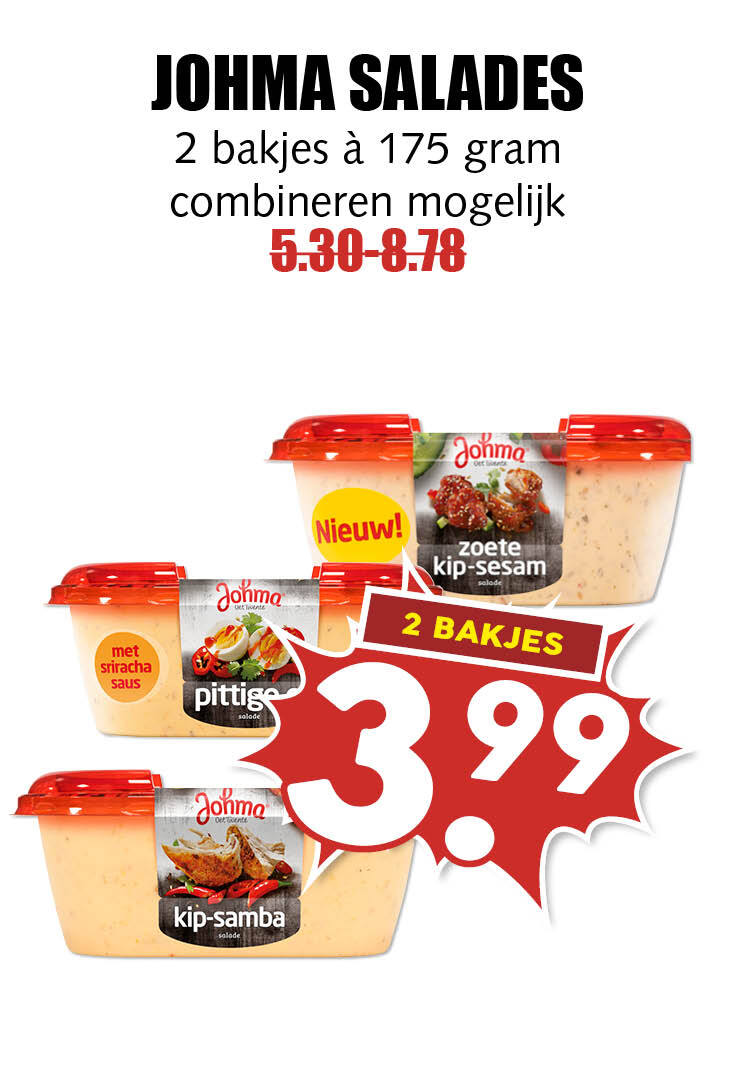 AANBIEDINGEN VAN DEZE WEEK